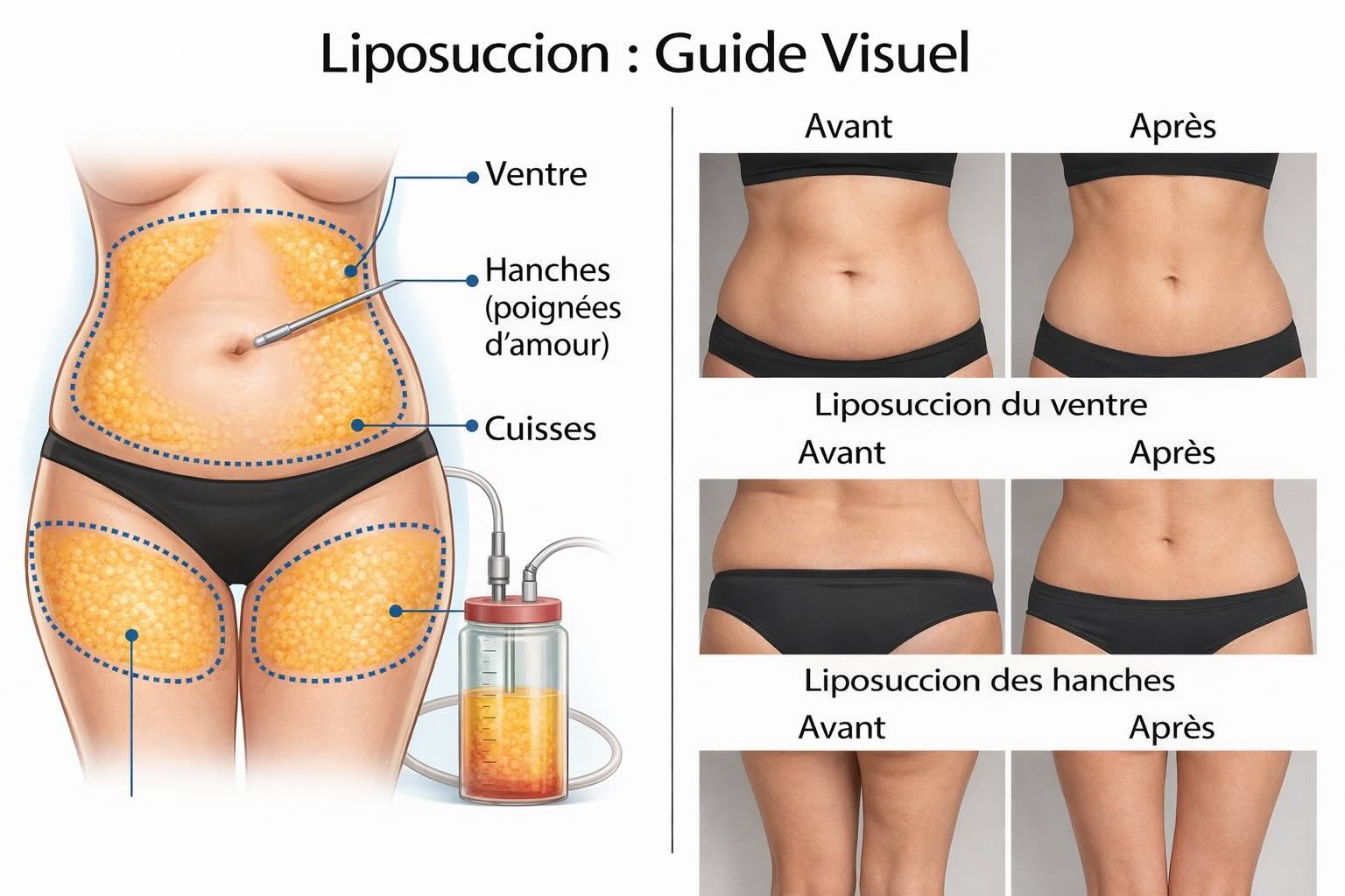 Liposuccion — guide visuel
